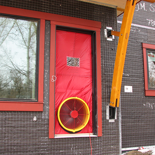 blower door legno